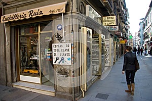 Street vendor in Granada