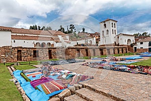 Street vendors in Cusco, Peru photo