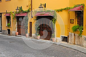 Street in Verona in Italy