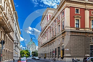 Street in Vienna, Austria