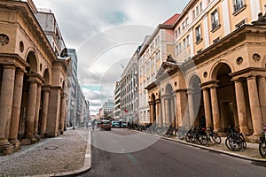 Street view from Berlin, Germany