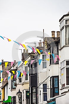 Street view in an english city