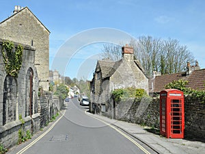 Street View of an English Town