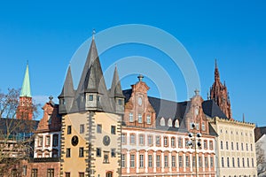 Street view of Frankfurt