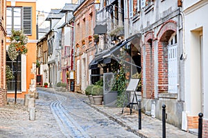 Street view of Honfleur, France