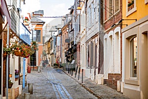 Street view of Honfleur, France