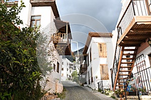 Street view in Kalkan, Turkey. photo