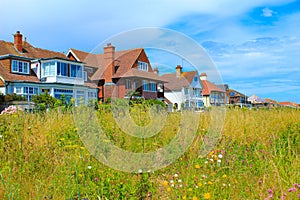 Street view of Kingsdown village England