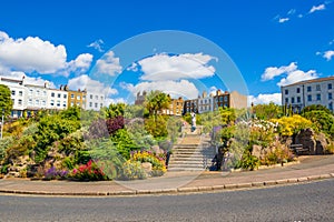 Street view Madeira Walk Albion Place Gardens Ramsgate Kent England