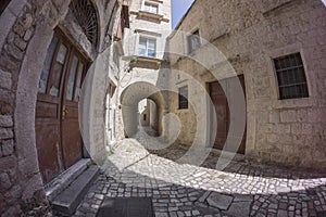 Street view in old town Trogir