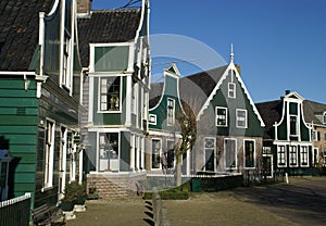 Street view from the past in Holland