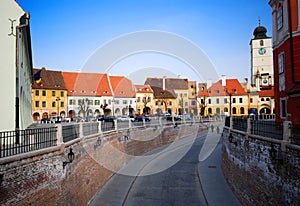 Street view of Sibiu photo