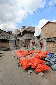 Street view in Tianlong Tunbao town China