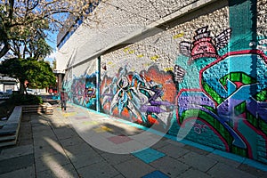 Street or wall art in Fremantle, Western Australia, Australia