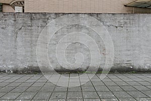 Street wall background , Industrial background