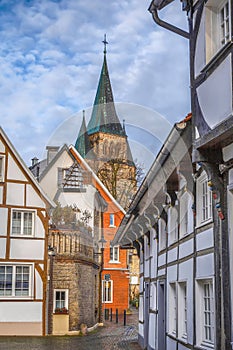 Street in Warendorf, Germany