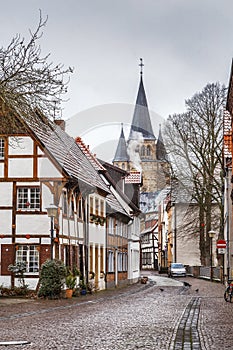 Street in Warendorf, Germany