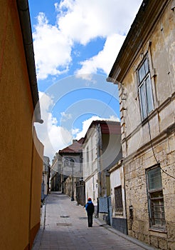 Street of the Wind the second narrowest street in Romania