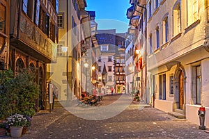 Street in Zug, Switzerland