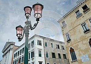 Streetlamp.