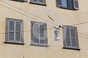 Streetlamp in Bergamo