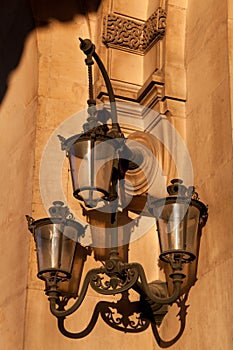 Streetlamp in Paris