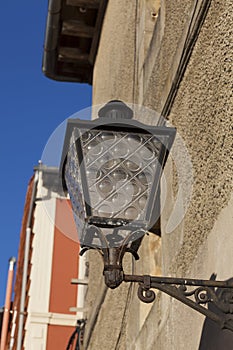 Streetlamp in Plentzia, Bizkaia