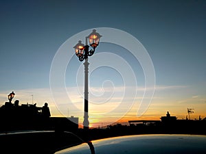 Streetlamp Silhouette