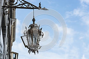 Streetlamp in Tournai, Belgium