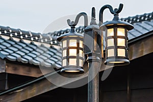 Streetlight and Chalet