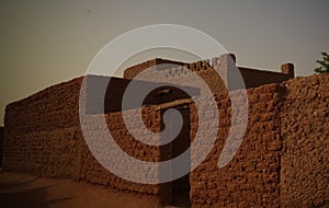 At the streets of Agadez old city, Niger