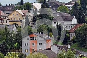 Streets of Bad Hall. Austria