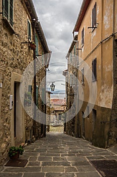 Streets of Castiglione d'Orcia