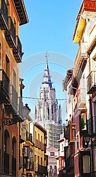 streets and edificios of Toledo, Castilla La Mancha photo