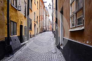 Streets of Gamla Stan, Stockholm, Sweden