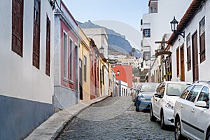Streets of Garachico old town