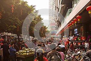Streets of Guangzhou, China