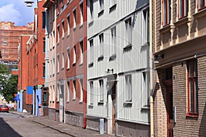 Streets of Haga district, Gothenburg photo