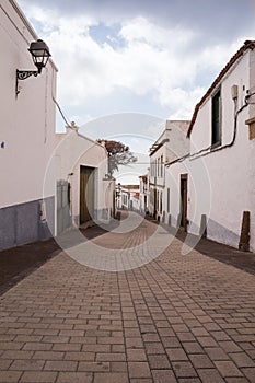 Streets of historical city Arico Nuevo, Tenerife photo