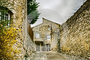 Streets of La Garde-AdhÃ©mar. France