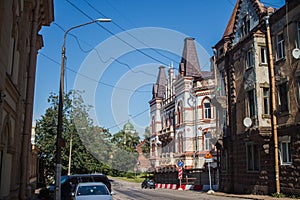 Streets and lanes of old Vyborg