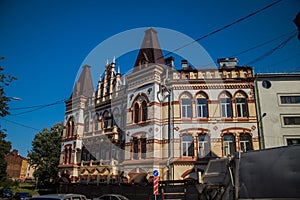 Streets and lanes of old Vyborg