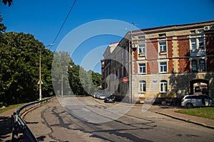 Streets and lanes of old Vyborg