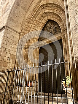 Streets and life in Palma de Mallorca Balearic Islands, Spain.