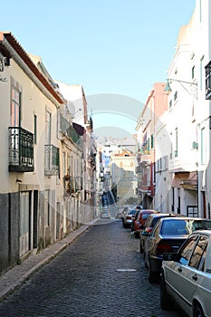 Streets of Lisbon - Portugal photo