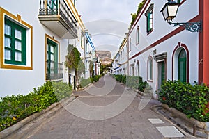 Streets of Mogan Gran Canaria photo