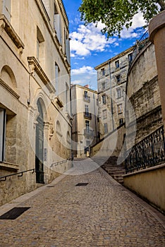 Streets of Montpellier, France