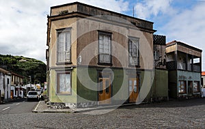 Streets of Mosteiros, SÃ£o Miguel Island, Azores