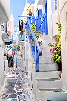 Streets of Mykonos