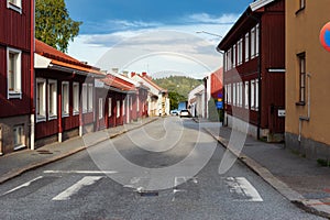 Streets of Nora town, Sweden